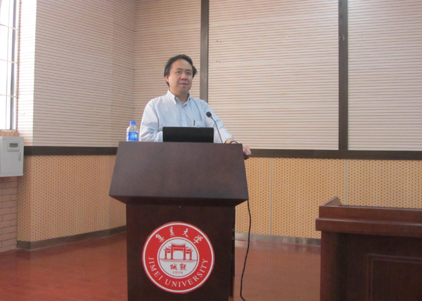 加拿大祝京旭院士来校交流并作学术报告-集美